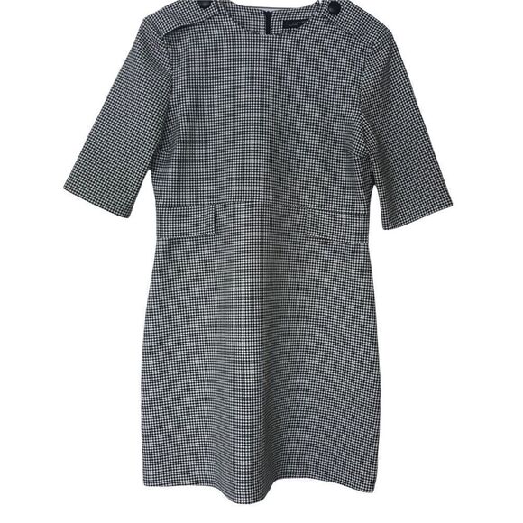 Zara Woman Dress Size Medium Black White - Picture 3 of 16